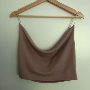 Fashion Nova Cowl Neck Tank